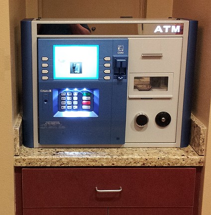 Monimax MX4000 ATM installed